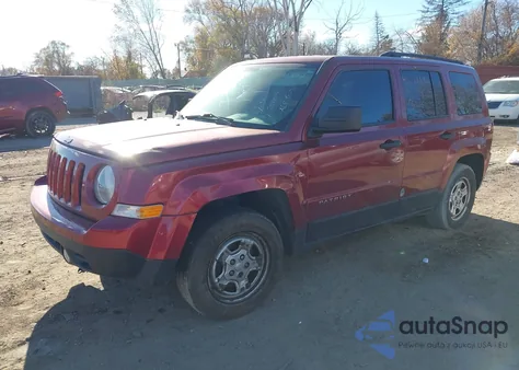 2015 Jeep Patriot Sport from USA, damaged, VIN 1C4NJPBB8FD388817